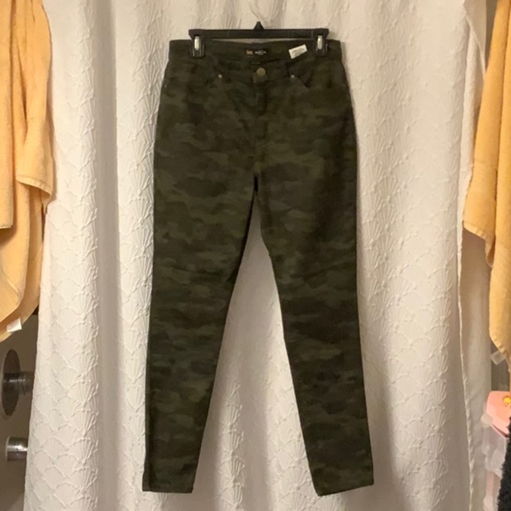 Lee camo stretch skinny sculpting jeans